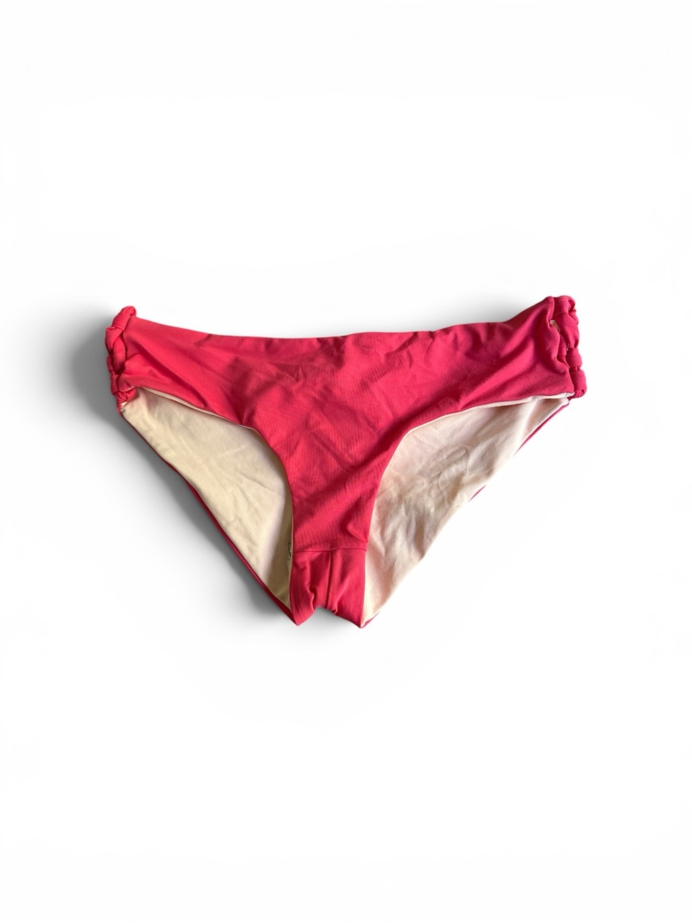 NWOT L*Space bikini bottoms red cream small